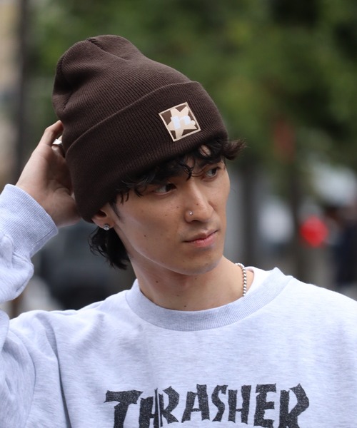 HUF（ハフ） ニット帽 ニットキャップ 「HUF/ハフ」STAR BOX LOGO