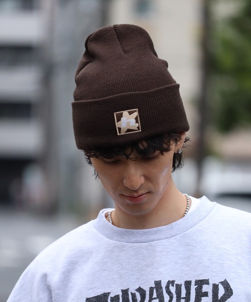 HUF（ハフ） ニット帽 ニットキャップ 「HUF/ハフ」STAR BOX LOGO