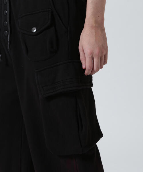 Kmrii ケムリ コーティングカーゴ パンツ スタッズ Kmrii ケムリ コーティングカーゴ パンツ スタッズ Kmrii ケムリ