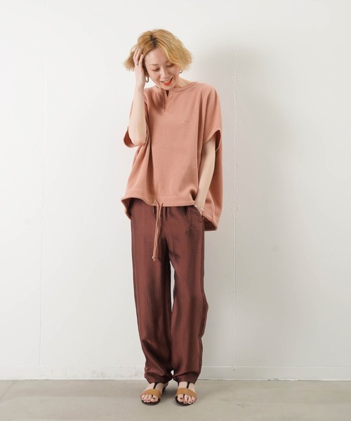 「AMERICANA」 半袖カットソー FREE ライトピンク レディース_画像8