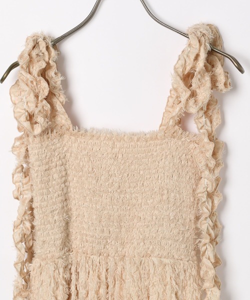 「Heather」 キャミソールワンピース FREE ベージュ レディース_画像2