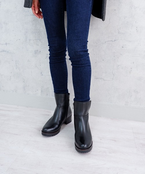 「MODE KAORI」 ショートブーツ 23cm グレー レディース_画像5