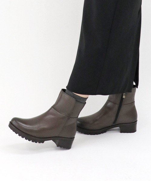 「MODE KAORI」 ショートブーツ 23cm グレー レディース_画像7