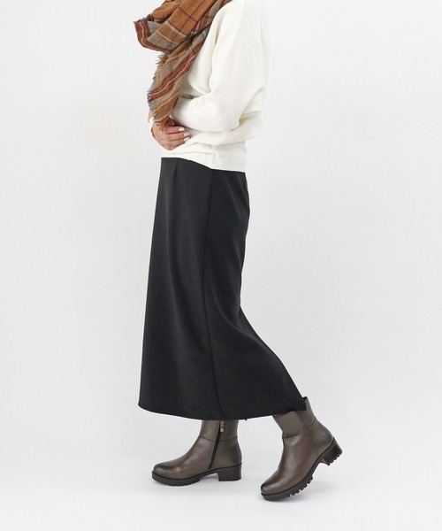 「MODE KAORI」 ショートブーツ 23cm グレー レディース_画像9