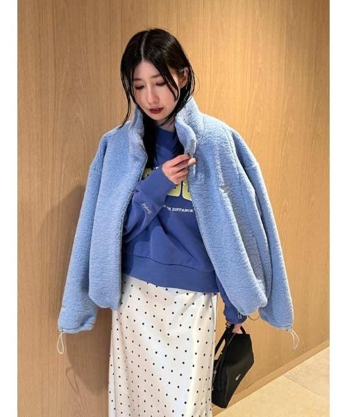 【yori 美品】フード付きライトブルーアウター yori 美品】フード付きライトブルーアウター - メルカリ