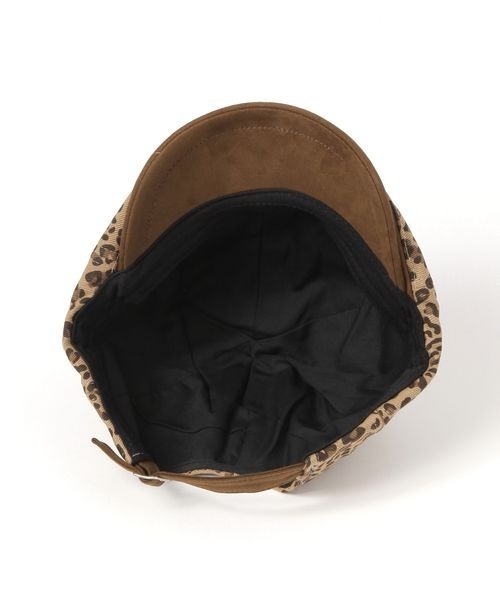 kutir（クティール） 帽子 キャスケット kutirlune／ヒョウ柄