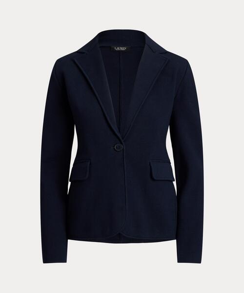 ラルフローレン コットン シングル テーラード ジャケット 36R ネイビー ローレン ラルフローレン メンズ ジャケット LAUREN RALPH LAUREN