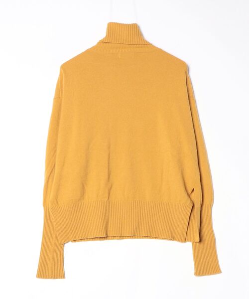 「SHARE PARK」 タートルネックニット 1 イエロー レディース_画像2
