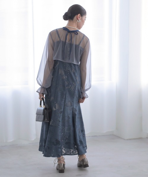 「Kana」 コンビワンピース M マスタード レディース_画像3