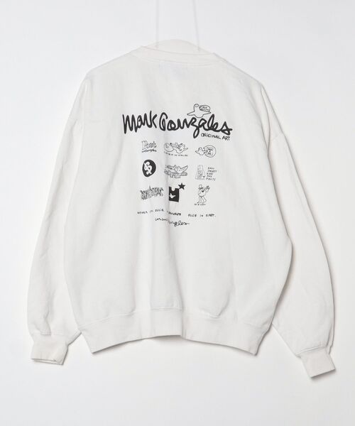 Mark Gonzales（マークゴンザレス） スウェットカットソー M ホワイト