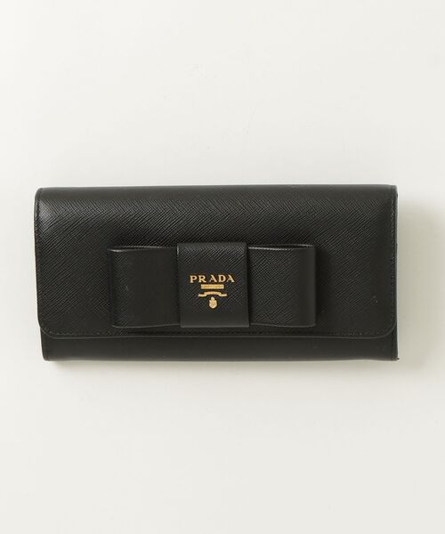 PRADA（プラダ） 財布 FREE ブラック レディース : ZOZOTOWN Yahoo!店