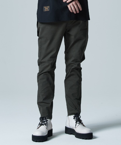 glamb（グラム） チノパンツ M カーキ メンズ : ZOZOTOWN Yahoo!店