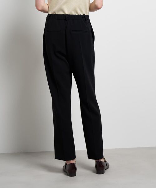 LANVIN en Bleu パンツ トリアセテートテーパードパンツ レディース