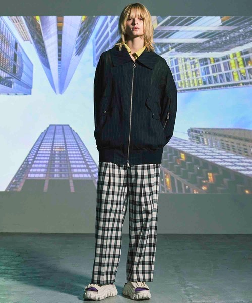 「MAISON SPECIAL」 長袖ニット 1 パープル メンズ_画像2