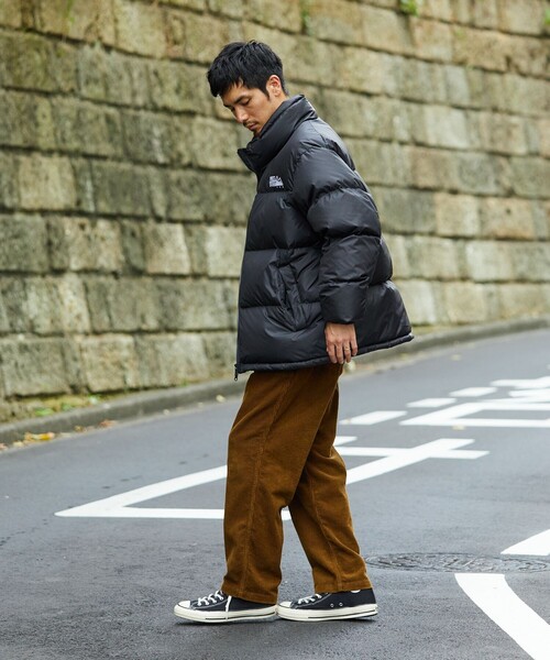 「FIRST DOWN」 ダウンジャケット SMALL セージグリーン メンズ_画像9