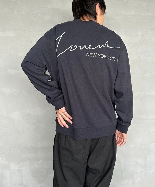 「Manhattan Portage」 スウェットカットソー S ネイビー レディース_画像8