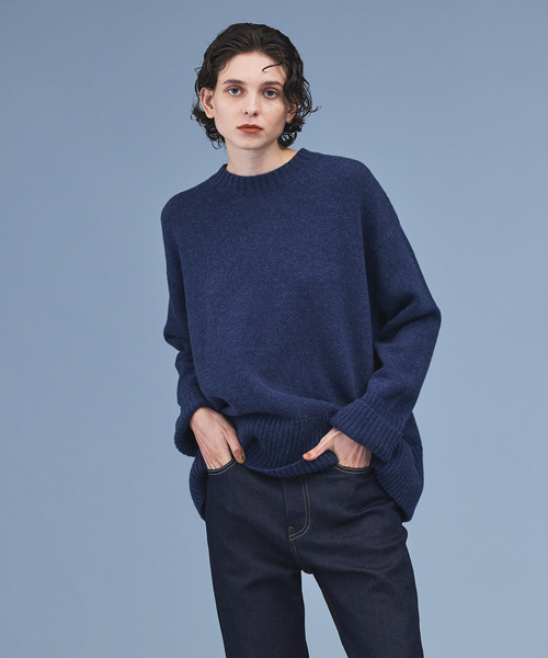 「N.O.R.C by the line」 長袖ニット L アイボリー レディース_画像2