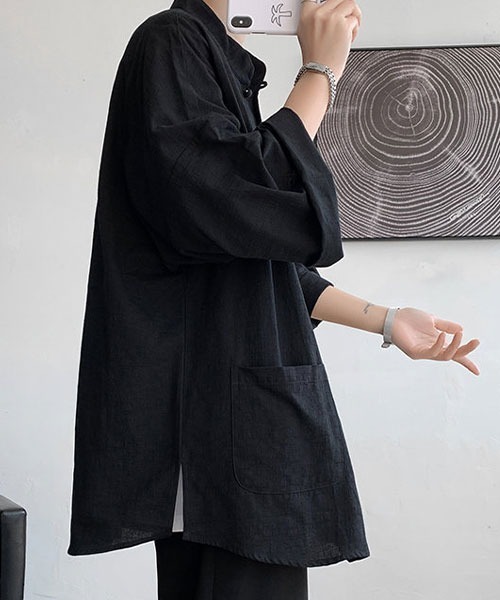 「Shoowtime」 長袖シャツ X-LARGE ブラック メンズ_画像5