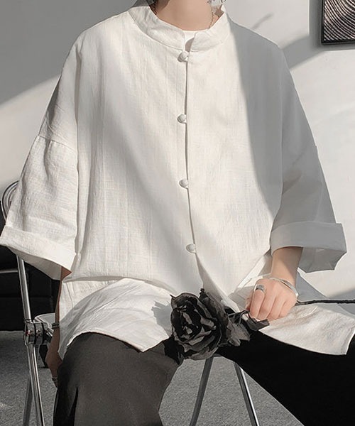 「Shoowtime」 長袖シャツ X-LARGE ブラック メンズ_画像6