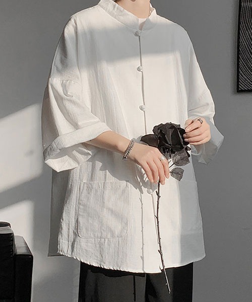 「Shoowtime」 長袖シャツ X-LARGE ブラック メンズ_画像7