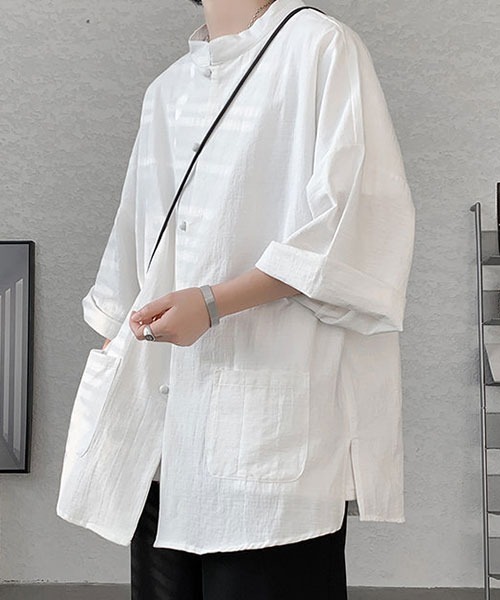 「Shoowtime」 長袖シャツ X-LARGE ブラック メンズ_画像8