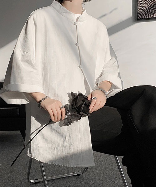 「Shoowtime」 長袖シャツ X-LARGE ブラック メンズ_画像9