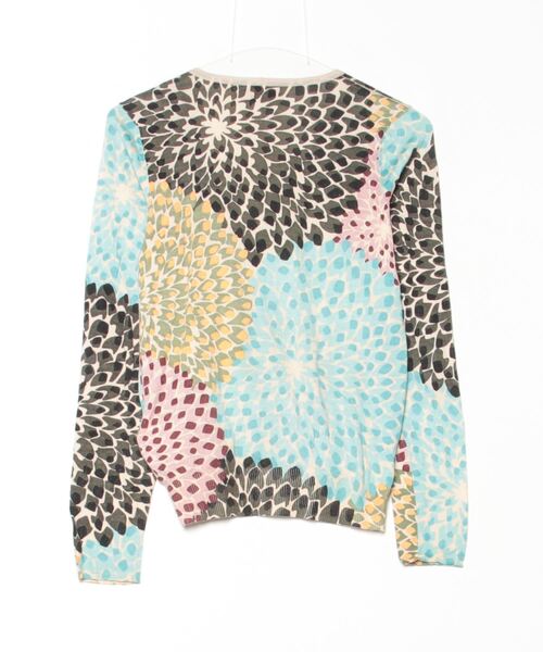 「MISSONI」 長袖ニット 42 グリーン レディース_画像2