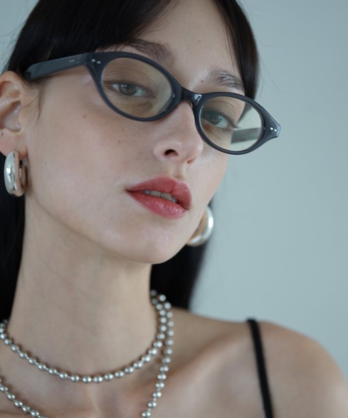 「NUEF 」 メガネ FREE ライトブラウン レディース_画像6