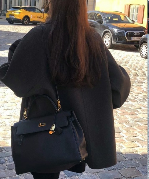 「a lot of love」 ステンカラーコート FREE ブラウン レディース_画像6