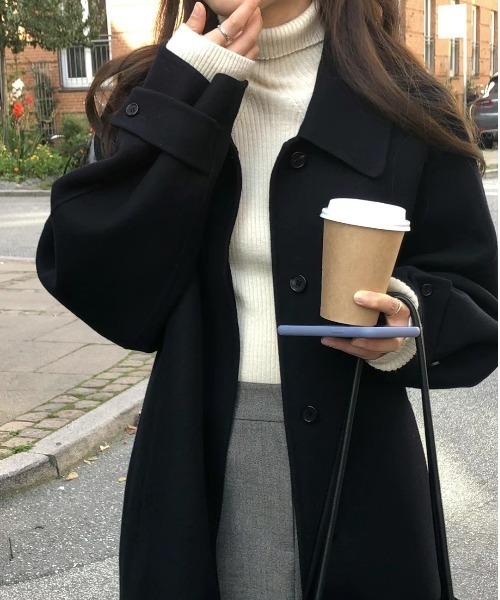 「a lot of love」 ステンカラーコート FREE ブラウン レディース_画像7