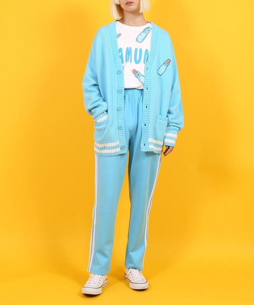 「PUNYUS」 ニットカーディガン 3 ブラック レディース_画像5