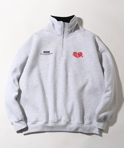 「SEQUENZ」 スウェットカットソー X-LARGE ブラック メンズ_画像4