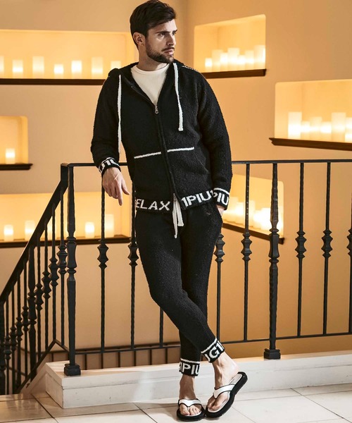 1PIU1UGUALE3 RELAX 「1PIU1UGUALE3 RELAX 」 イージーパンツ LARGE