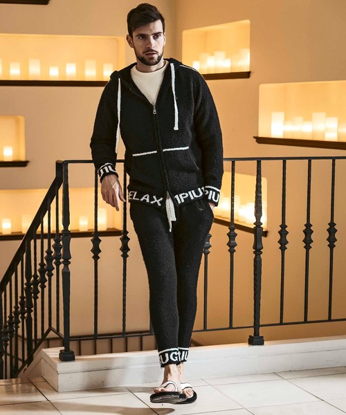 1PIU1UGUALE3 RELAX 「1PIU1UGUALE3 RELAX 」 イージーパンツ LARGE