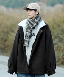 「neos」 ブルゾン LARGE オフホワイト メンズの画像7