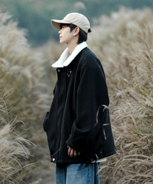 「neos」 ブルゾン LARGE オフホワイト メンズの画像9