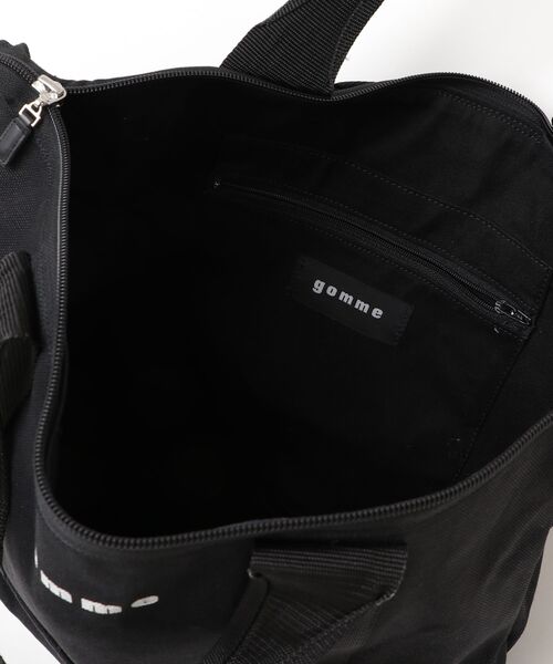 「gomme」 2WAYバッグ - ブラック レディース_画像4