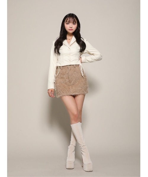 「Darich」 ミニスカート S ネイビー レディース_画像2