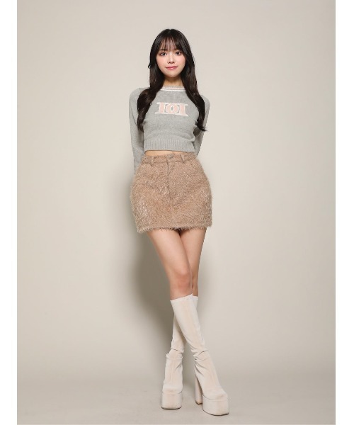 「Darich」 ミニスカート S ネイビー レディース_画像3