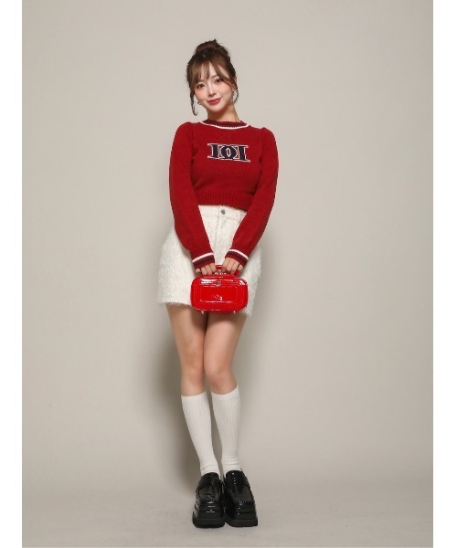 「Darich」 ミニスカート S ネイビー レディース_画像4