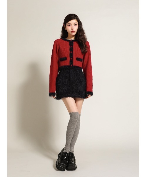 「Darich」 ミニスカート S ネイビー レディース_画像8