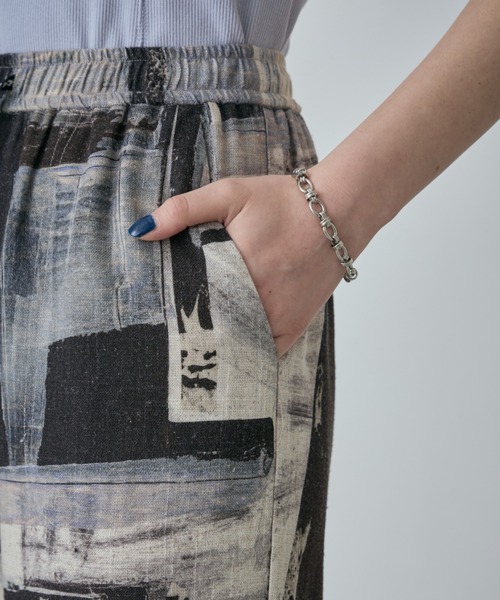 「ROSE BUD」 イージーパンツ FREE グレー レディース_画像8