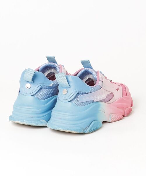 「STEVE MADDEN」 ローカットスニーカー 24.5cm ピンク レディース_画像2