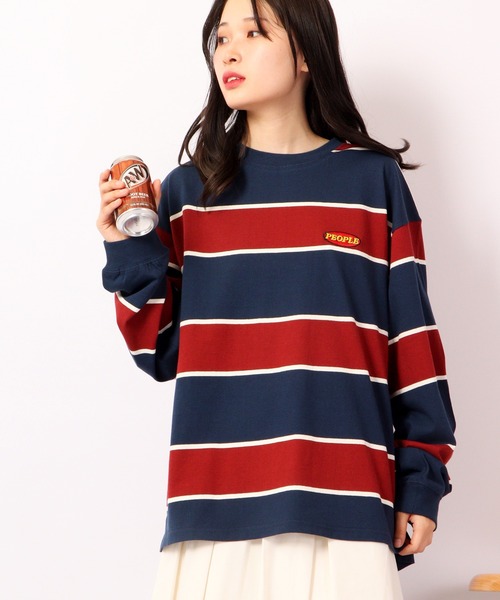 「SUGGESTION」 長袖Tシャツ M グリーン メンズ_画像2