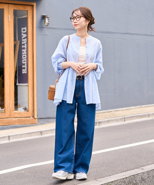 louren    フロントボタンブラウス ZOZOTOWN限定》【Louren/ローレン】front button sheer knit/フロント