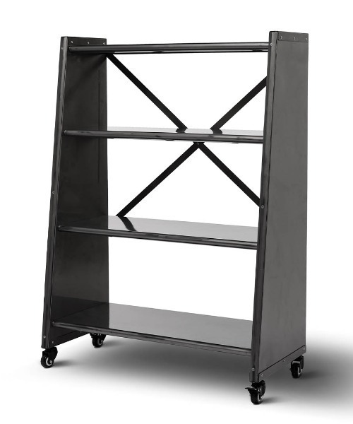 ダルトン製　メタルシェルフ　その他付属品一式　半額以下 DULTON ONLINE SHOP | 4 TIER TAPERED METAL SHELF IVORY(IVORY): 家具