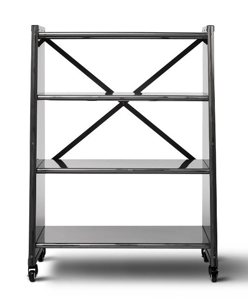DULTON（ダルトン） 家具 4 TIER TAPERED METAL SHELF RAW/メタル