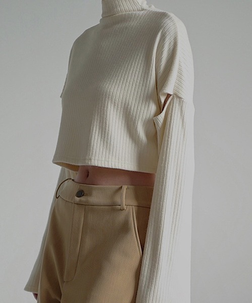 「chuclla」 長袖カットソー FREE アイボリー レディース_画像2