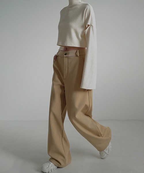 「chuclla」 長袖カットソー FREE アイボリー レディース_画像5