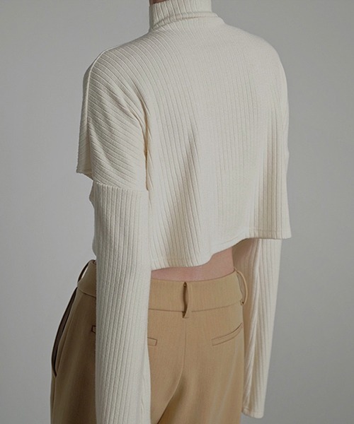 「chuclla」 長袖カットソー FREE アイボリー レディース_画像7